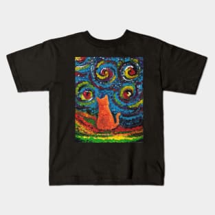 Mangos Starry Night Kids T-Shirt